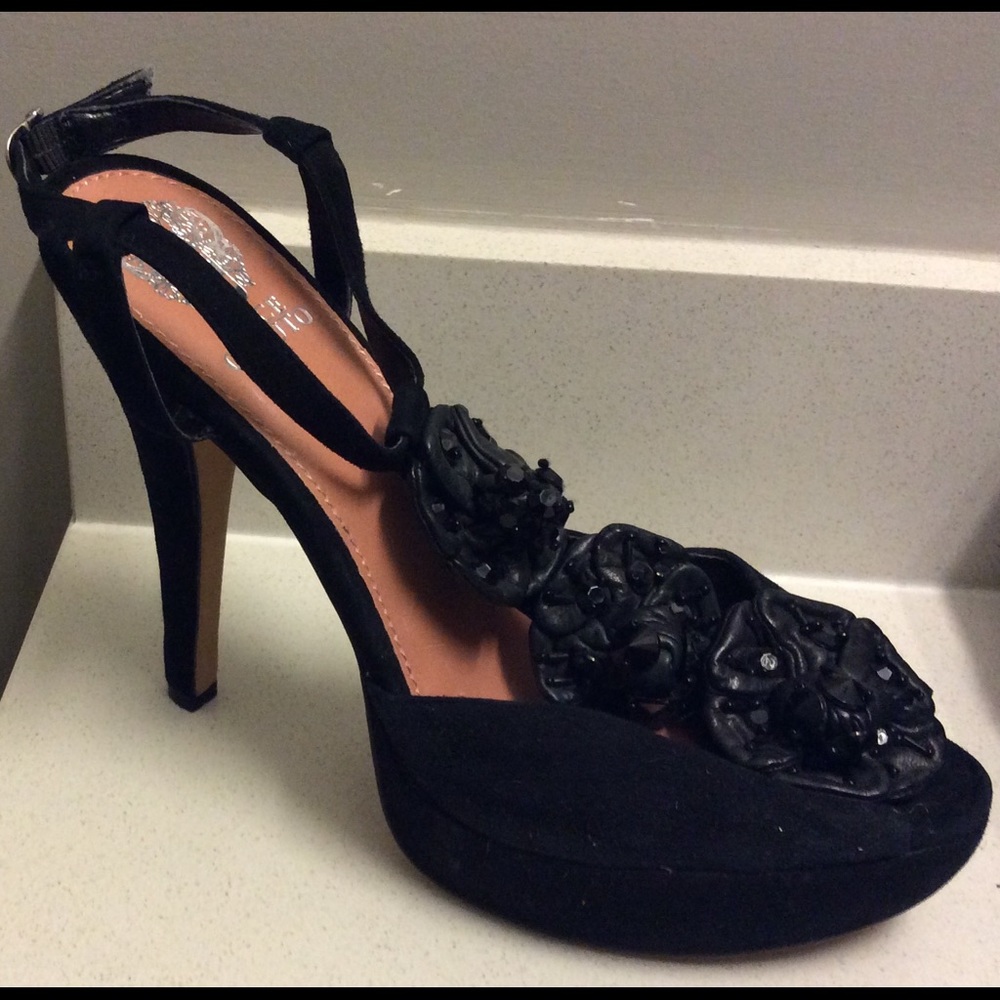 Vince Camuto T-Strap Stilleto Sandals